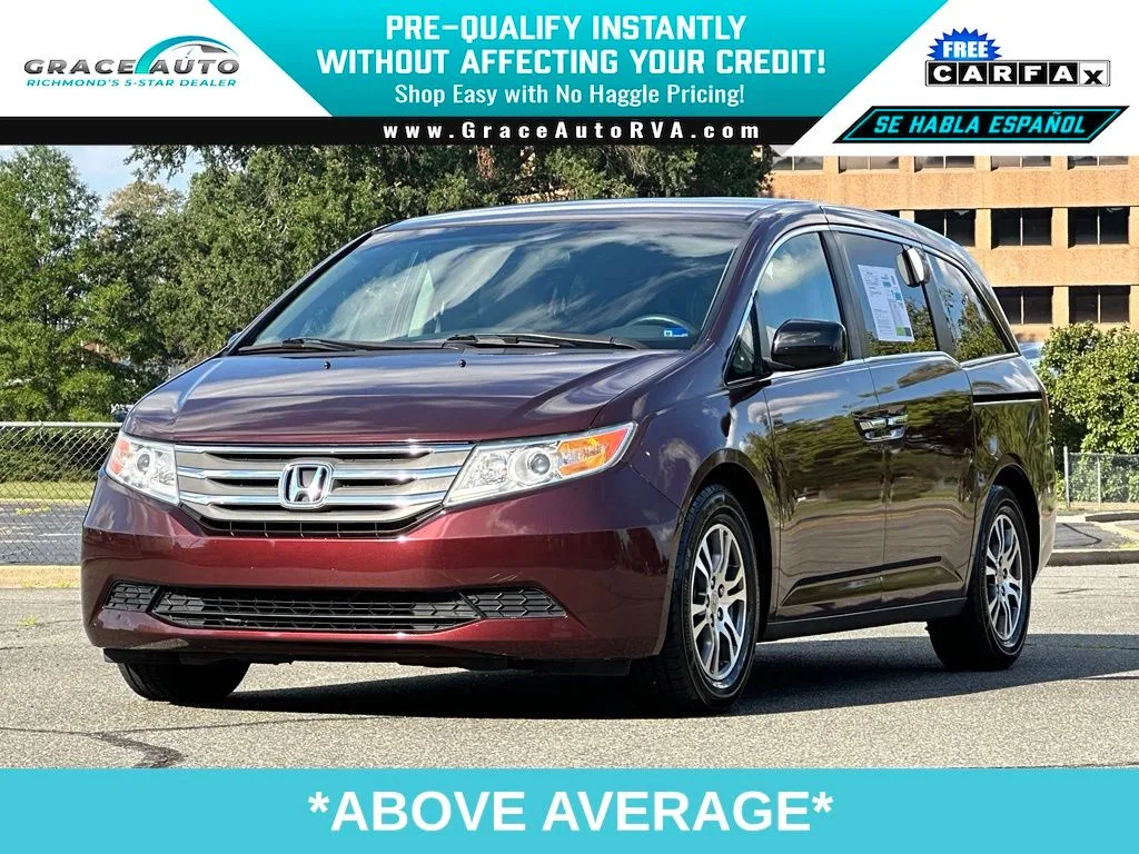 Red 2012 Honda Odyssey EX for sale in Richmond, VA