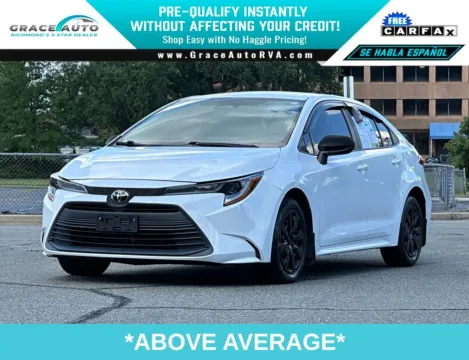 White 2024 Toyota Corolla LE for sale in Richmond, VA