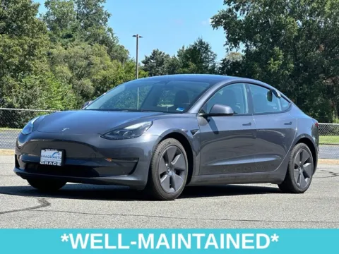 Another view of 2022 Tesla Model 3 for sale in Richmond, VA at Grace Auto Sales