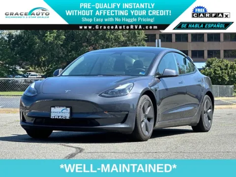 Silver 2022 Tesla Model 3 for sale in Richmond, VA