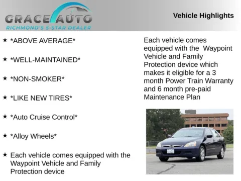 Photos of 2006 Honda Accord SE for sale in Richmond, VA at Grace Auto Sales