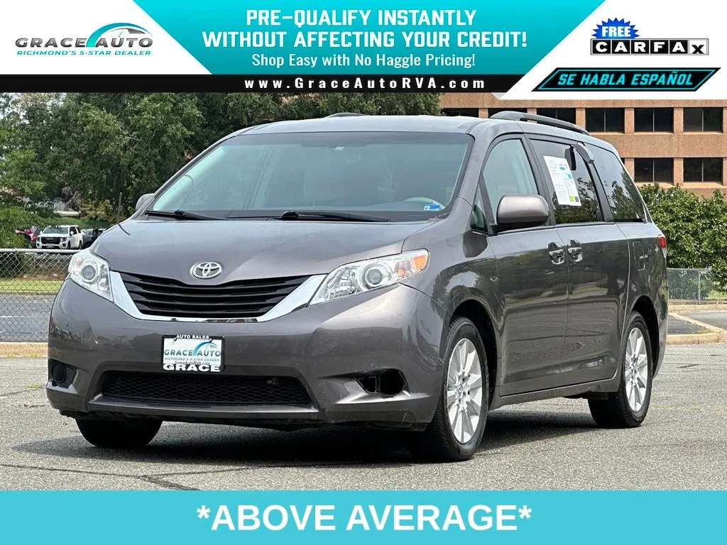 Gray 2014 Toyota Sienna LE for sale in Richmond, VA