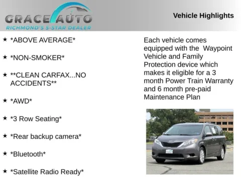 Photos of 2014 Toyota Sienna LE for sale in Richmond, VA at Grace Auto Sales