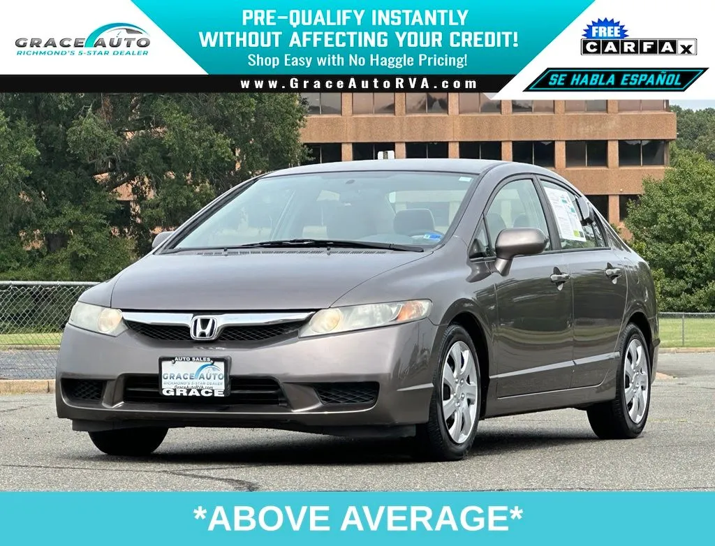 Gray 2009 Honda Civic LX for sale in Richmond, VA