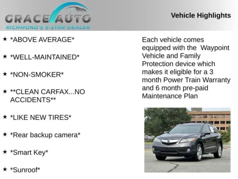 Photos of 2013 Acura RDX Technology Package for sale in Richmond, VA at Grace Auto Sales