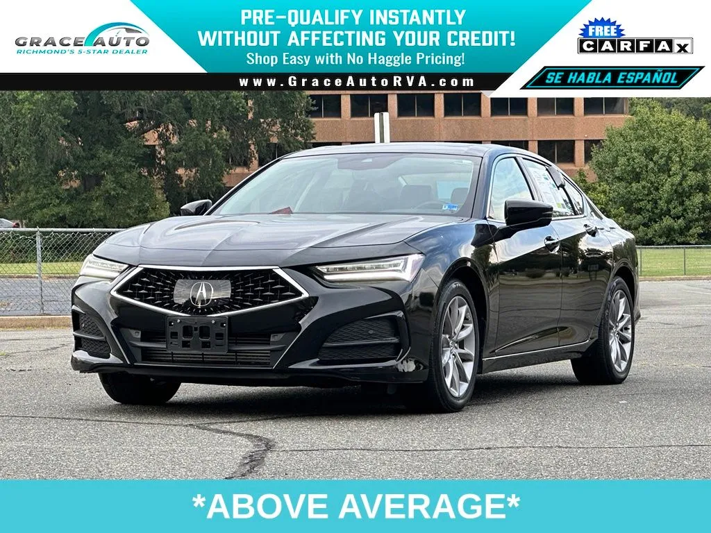 Black 2023 Acura TLX for sale in Richmond, VA