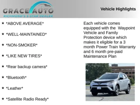 Photos of 2016 Toyota RAV4 LE for sale in Richmond, VA at Grace Auto Sales