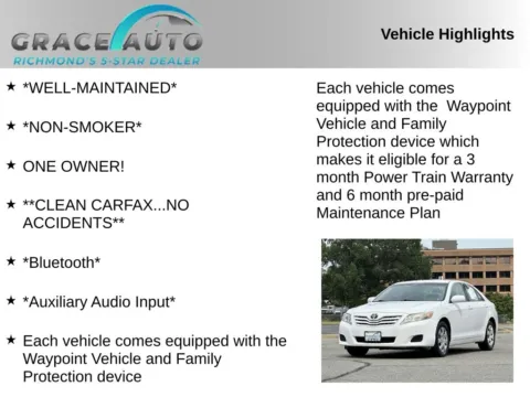 Photos of 2011 Toyota Camry LE for sale in Richmond, VA at Grace Auto Sales