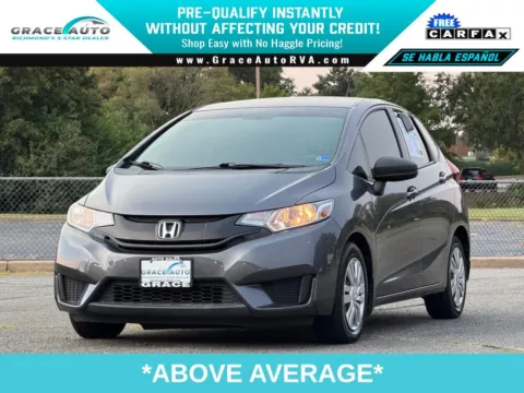 Gray 2015 Honda Fit LX for sale in Richmond, VA