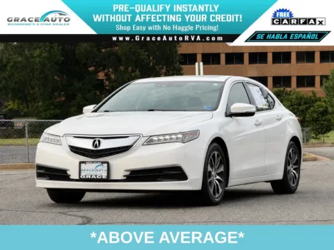White 2015 Acura TLX Tech for sale in Richmond, VA