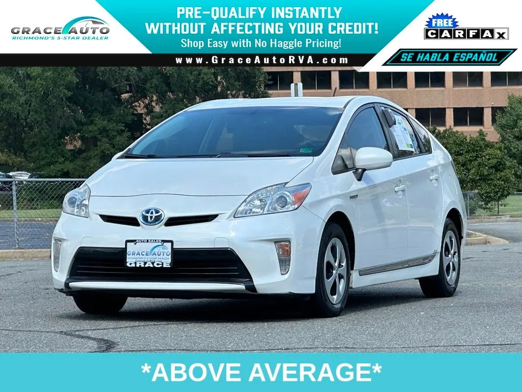 White 2012 Toyota Prius Four for sale in Richmond, VA