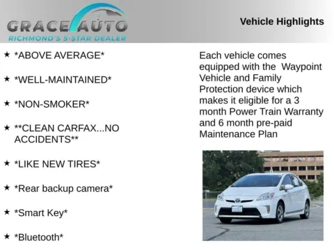 Photos of 2012 Toyota Prius Four for sale in Richmond, VA at Grace Auto Sales
