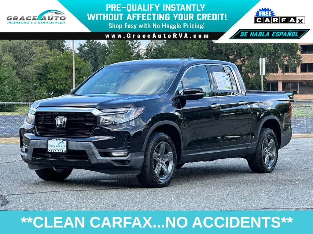 Black 2023 Honda Ridgeline RTL-E for sale in Richmond, VA