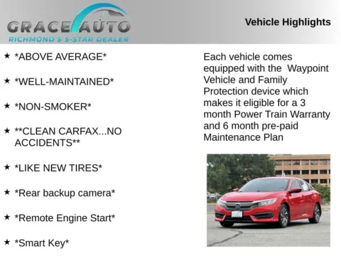 Photos of 2017 Honda Civic EX for sale in Richmond, VA at Grace Auto Sales