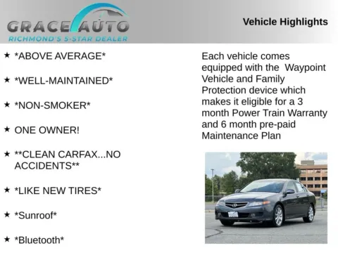 Photos of 2006 Acura TSX for sale in Richmond, VA at Grace Auto Sales