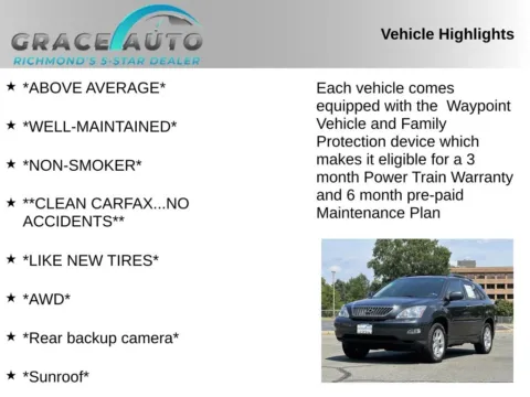 Photos of 2009 Lexus RX 350 for sale in Richmond, VA at Grace Auto Sales