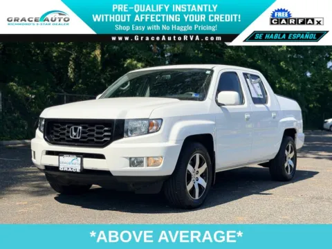 White 2014 Honda Ridgeline SE for sale in Richmond, VA