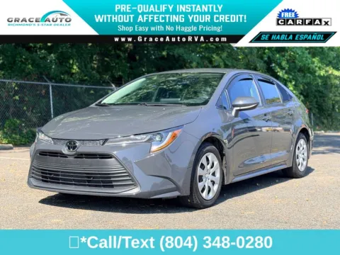Gray 2024 Toyota Corolla LE for sale in Richmond, VA