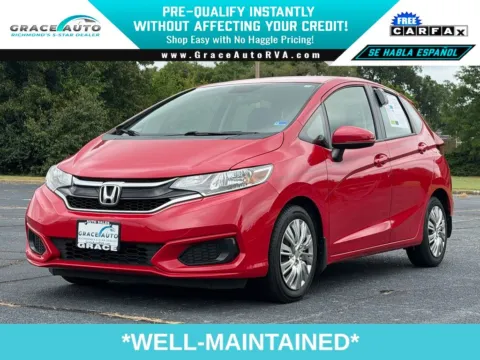 Red 2019 Honda Fit LX for sale in Richmond, VA