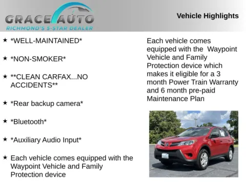 Photos of 2014 Toyota RAV4 LE for sale in Richmond, VA at Grace Auto Sales