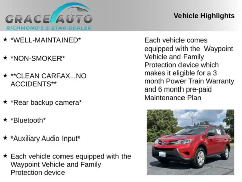 Photos of 2014 Toyota RAV4 LE for sale in Richmond, VA at Grace Auto Sales