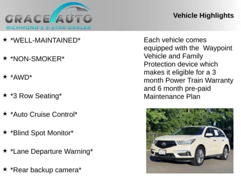 Photos of 2017 Acura MDX 3.5L for sale in Richmond, VA at Grace Auto Sales