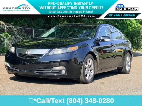 Black 2014 Acura TL 3.5 for sale in Richmond, VA