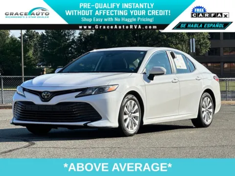 White 2020 Toyota Camry LE for sale in Richmond, VA