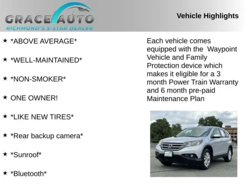 Photos of 2014 Honda CR-V EX for sale in Richmond, VA at Grace Auto Sales