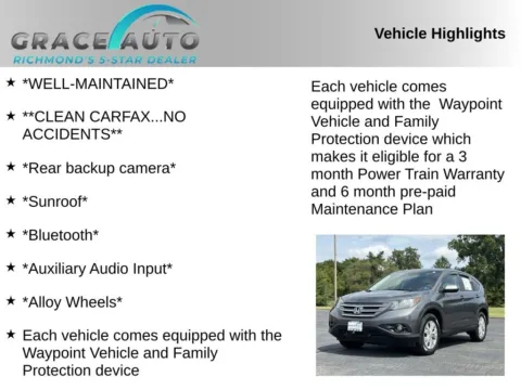 Photos of 2013 Honda CR-V EX for sale in Richmond, VA at Grace Auto Sales