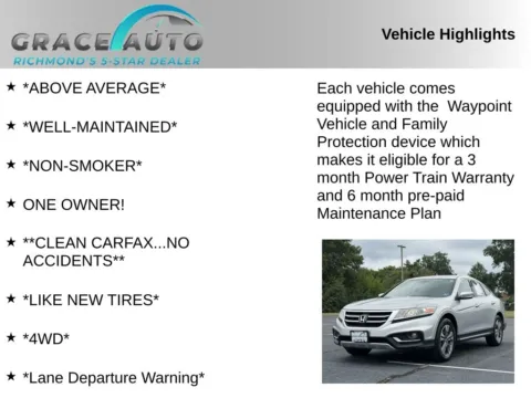 Photos of 2014 Honda Crosstour EX-L for sale in Richmond, VA at Grace Auto Sales
