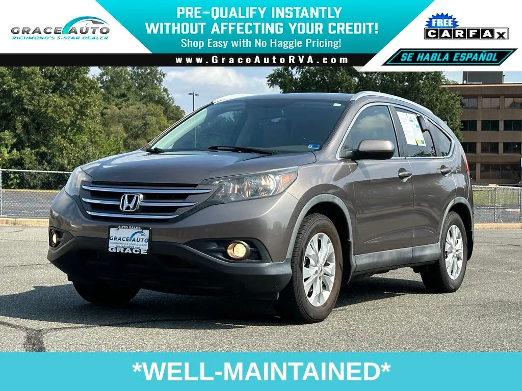 Gray 2013 Honda CR-V EX-L for sale in Richmond, VA