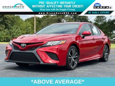 Red 2020 Toyota Camry SE for sale in Richmond, VA