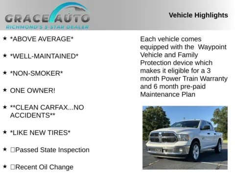 Photos of 2022 Ram 1500 Classic Tradesman for sale in Richmond, VA at Grace Auto Sales