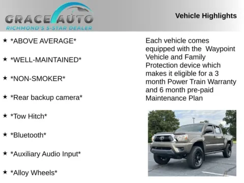 Photos of 2013 Toyota Tacoma PreRunner for sale in Richmond, VA at Grace Auto Sales