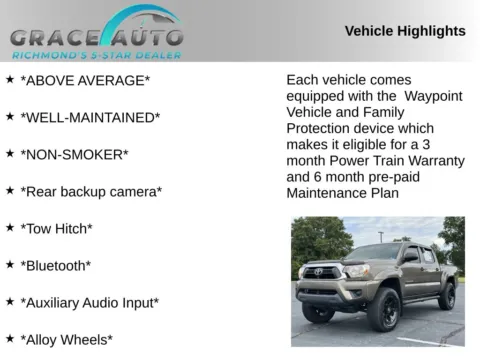 Photos of 2013 Toyota Tacoma PreRunner for sale in Richmond, VA at Grace Auto Sales