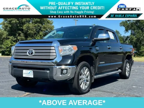 Black 2015 Toyota Tundra Limited for sale in Richmond, VA