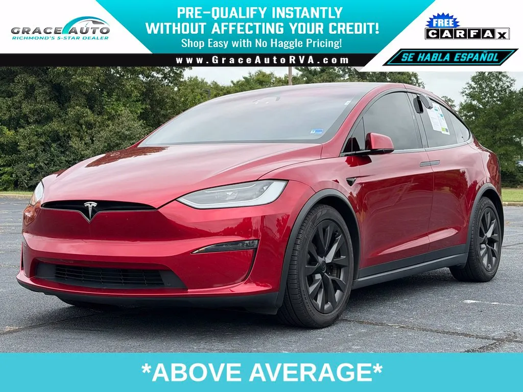 Red 2023 Tesla Model X for sale in Richmond, VA