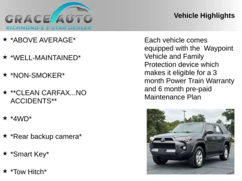 Photos of 2014 Toyota 4Runner SR5 Premium for sale in Richmond, VA at Grace Auto Sales