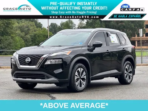 Black 2023 Nissan Rogue SV for sale in Richmond, VA
