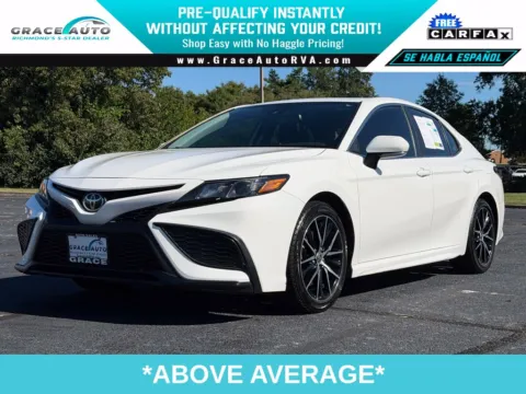 White 2021 Toyota Camry SE for sale in Richmond, VA