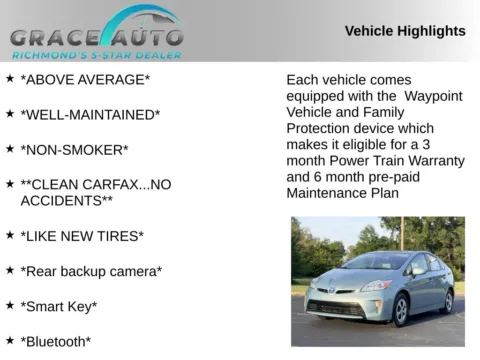 Photos of 2013 Toyota Prius Four for sale in Richmond, VA at Grace Auto Sales