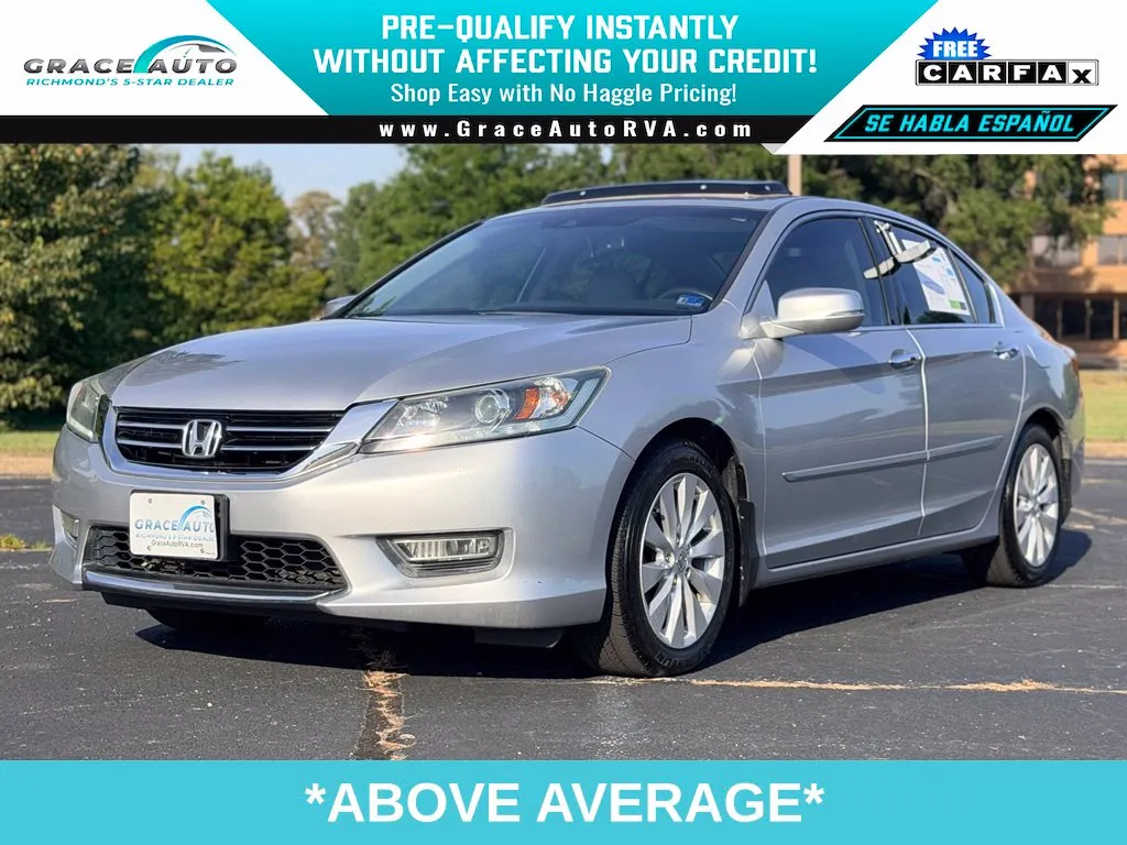 Silver 2013 Honda Accord EX-L for sale in Richmond, VA