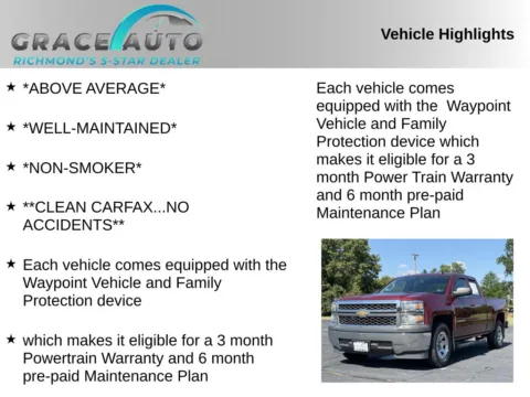 Photos of 2014 Chevrolet Silverado 1500 Work Truck for sale in Richmond, VA at Grace Auto Sales
