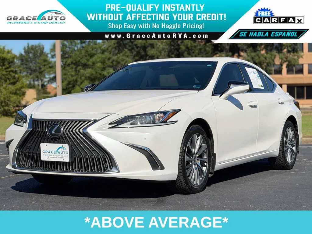 White 2021 Lexus ES 250 for sale in Richmond, VA