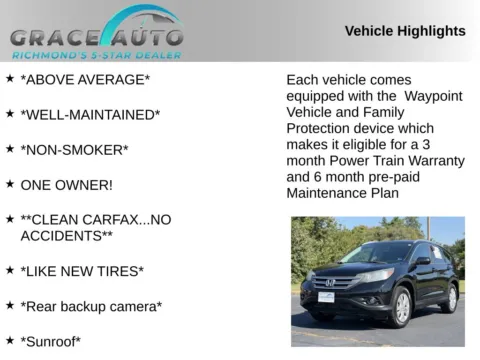 Photos of 2013 Honda CR-V EX-L for sale in Richmond, VA at Grace Auto Sales