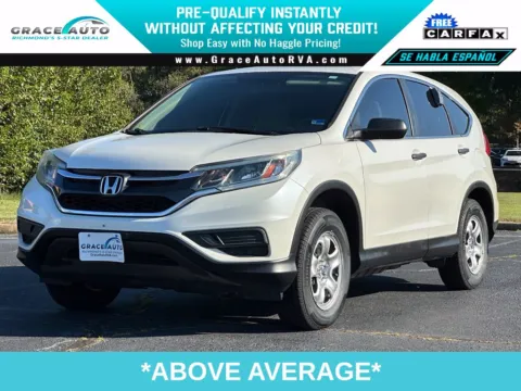 White 2016 Honda CR-V LX for sale in Richmond, VA