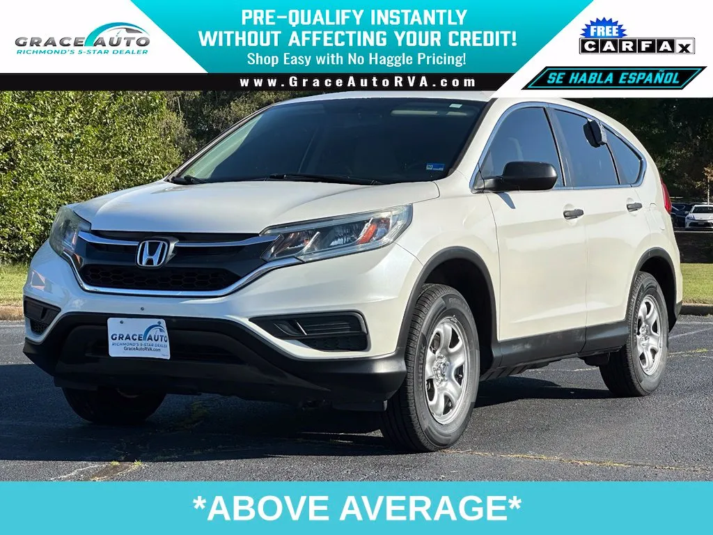 White 2016 Honda CR-V LX for sale in Richmond, VA