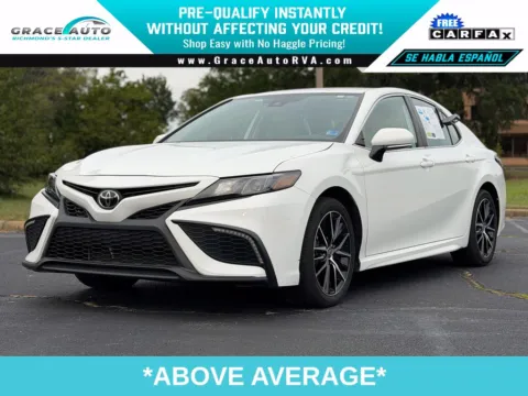 White 2024 Toyota Camry SE for sale in Richmond, VA