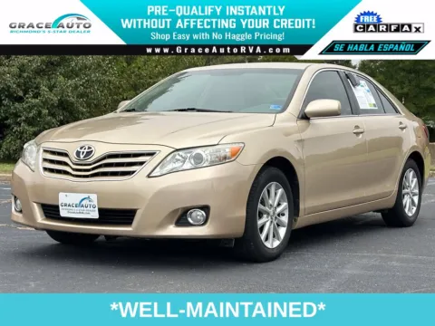 Beige 2011 Toyota Camry XLE for sale in Richmond, VA